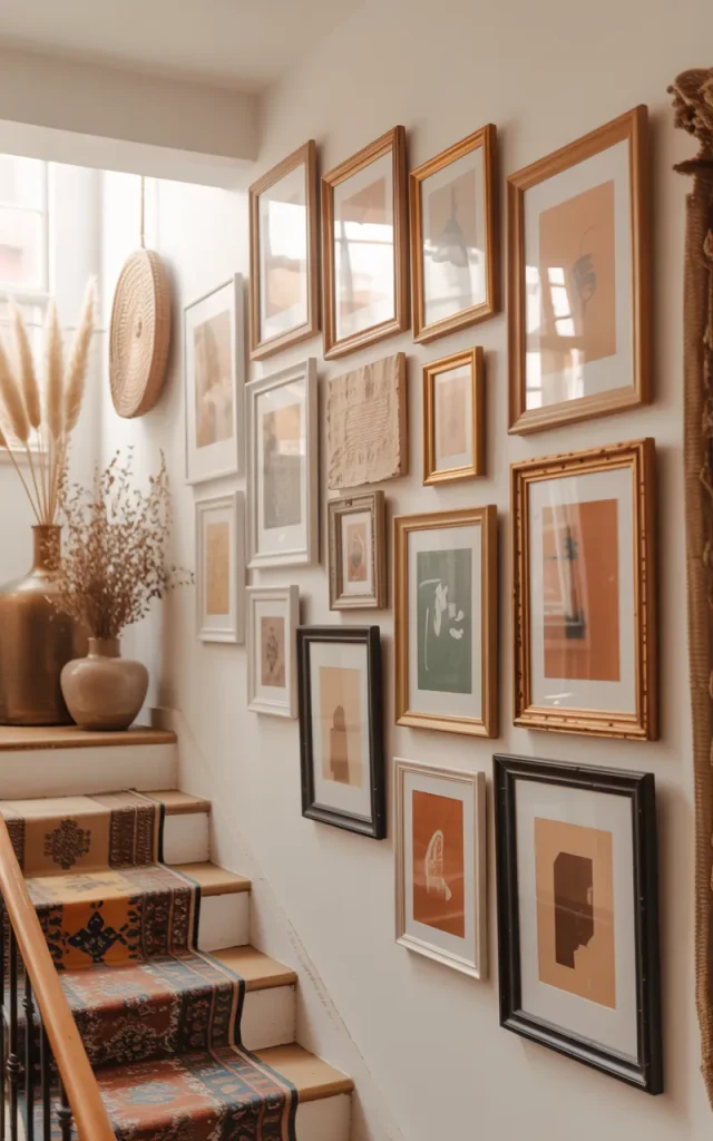 Mix Frame Finishes for an Eclectic Vibe