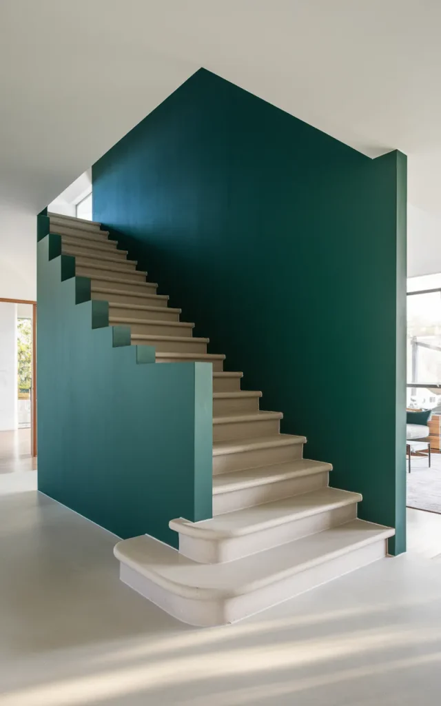 Paint a Bold Color Block Accent Wall