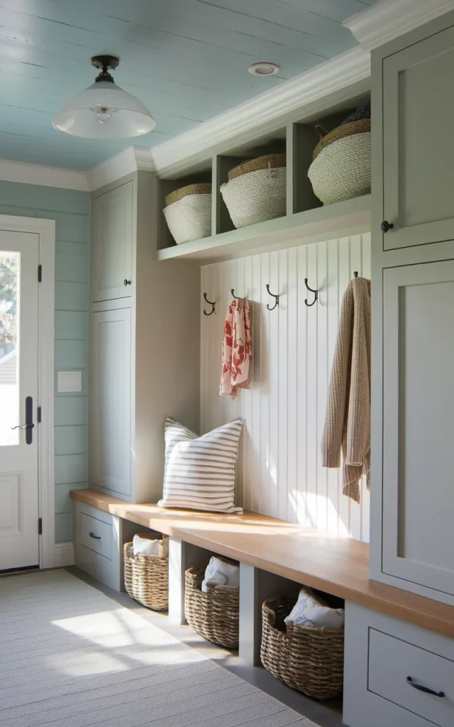 Paint the ceiling for a subtle surprise.