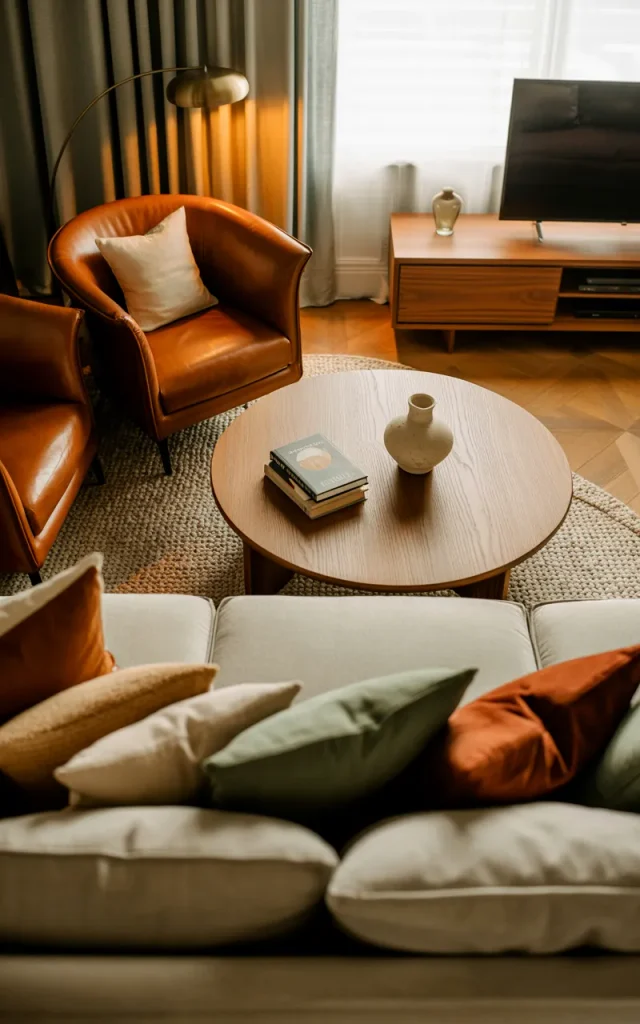 Position furniture around conversation