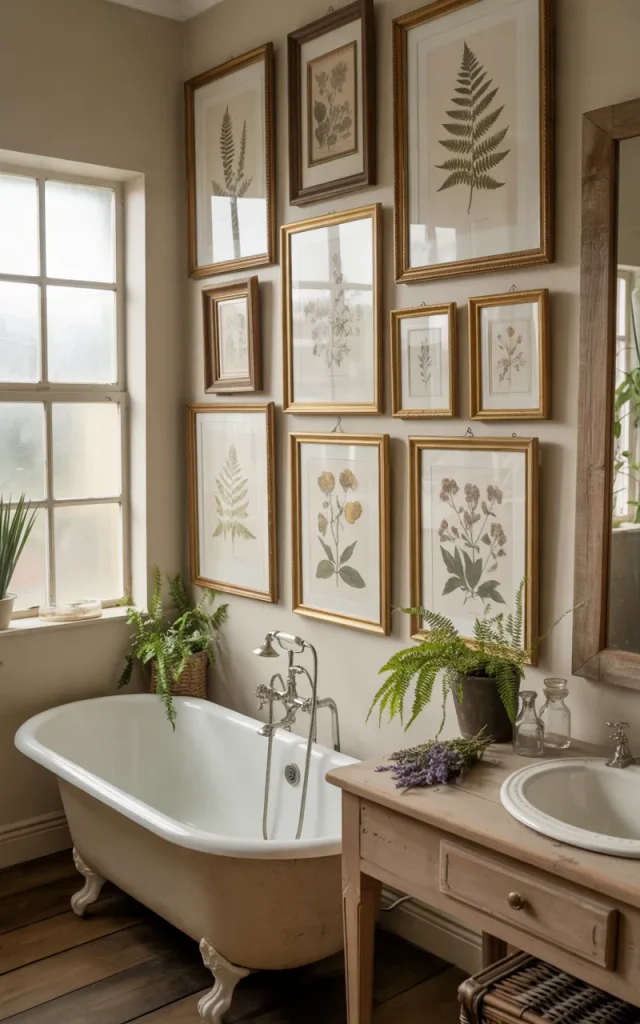 Decorate With Vintage Botanical Artwork